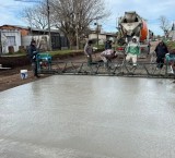 Roldán: Continúa la pavimentación en dos frentes de obra