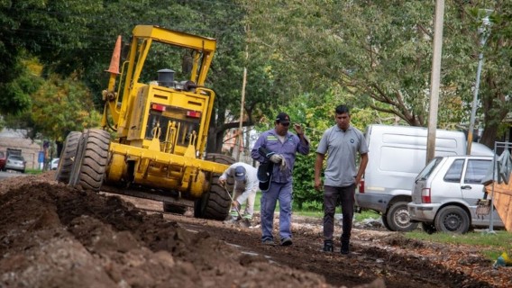 Baigorria avanza con obras en barrio Martín Fierro e impulsa trabajos prioritarios en el servicio de agua