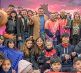 San Lorenzo fue la primera localidad argentina en recibir la antorcha de los Juegos Suramericanos