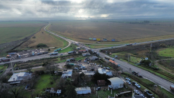 Corte total en la A012 a la altura de la ruta 34: cómo son los desvíos por las obras de mantenimiento