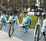 Lanzaron en General Lagos un sistema gratuito de bicicletas para promover la movilidad sustentable