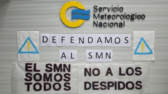 Despidos en el SMN: una estación meteorológica en Santa Fe opera al límite y corre riesgo de cierre