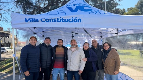 Villa Constitución: Fernando Ibarra nuevo representante vecinal del barrio Centro 4