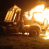 Susto en la autopista Rosario-Buenos Aires por el incendio de un camión