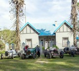 Autos de época unieron historia, producción y cultura en la 7ª Vuelta a las Estancias