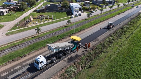 Avanzarán durante el fin de semana las reparaciones sobre ruta 11 en jurisdicción de Timbúes