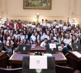 Jóvenes del departamento San Martín llevaron sus ideas a la Legislatura