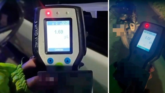 Dos controles de alcoholemia en Roldán dieron positivo con valores de hasta cuatro veces el límite permitido