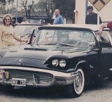 El histórico Thunderbird del ex intendente Luis Cándido Carballo recibirá su patente provincial