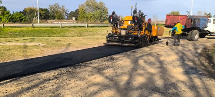 Obras de pavimentación en Fontezuela