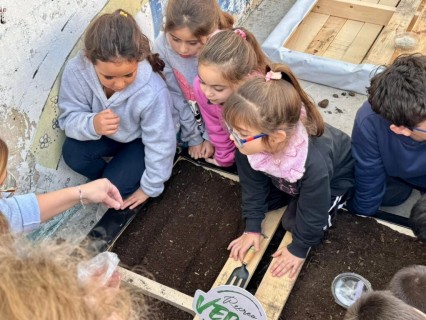 La Casita del Niño de Acevedo dio los primeros pasos para la creación de su huerta