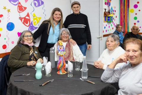 El Centro de Día de la Tercera Edad celebró sus 33 años junto a los adultos mayores