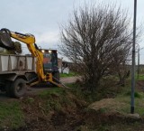 Continúan los trabajos de mantenimiento y limpieza de desagües pluviales