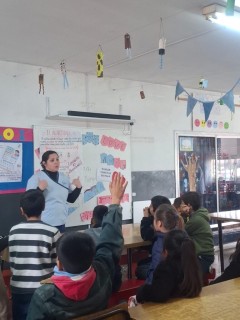 Charla sobre salud bucal y autocuidado en la Casa del Niño de Ocampo
