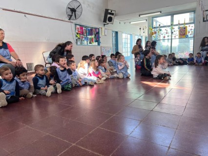 El Jardín de Infantes N°908 fue escenario de una nueva jornada de “Arqueólogos por un día”