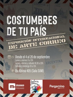 Llega a Pergamino la Exposición Internacional de Arte Correo