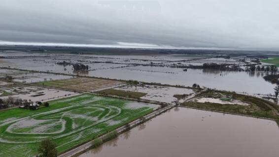 Lluvias de hasta 300 mm: la Tormenta de Santa Rosa tuvo un impacto fuerte e inédito en la historia
